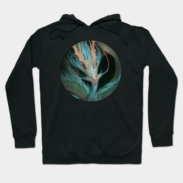 Chinese Dragon Hoodie by Mythica